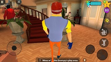 Scary Stranger 3D - New Levels Update New Chapter Hello Neighbor and Mr Grumpy Android Gameplay