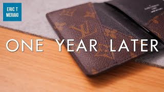 LOUIS VUITTON - Men's Pocket Organizer | One Year Later Review Update | How Does It Hold Up? screenshot 1