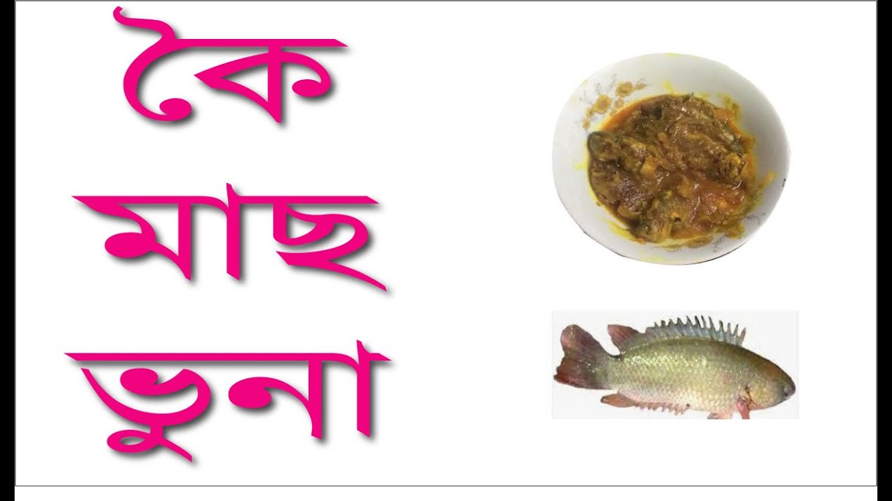 কৈ মাছের ভুনা ৷ koi mas vuna | koi mas | anabas | Anabas cobojius |