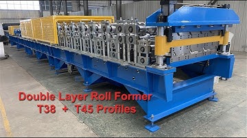 Testing of Double Deck Corrugated Roofing Sheet Roll Forming Machine | Formetal Technology