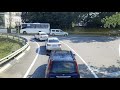 Едем по Адлеру от ост. Изумруд до Совхоза Россия ( мимо Сочи Парка)