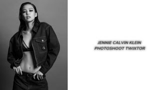 Jennie Calvin Klein Photoshoot Twixtor Clips Aesthetic Editss
