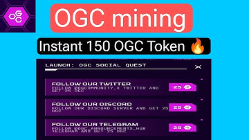 ogc mining | ogc social quest | ogc mining new update