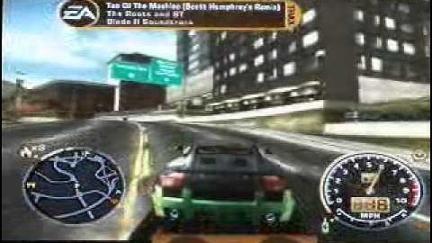 Need for speed most wanted (PS2) gameplay part 57 [Black list number 1 stuff]