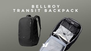 Optimised For Minimalist Travel  The Bellroy Transit Backpack