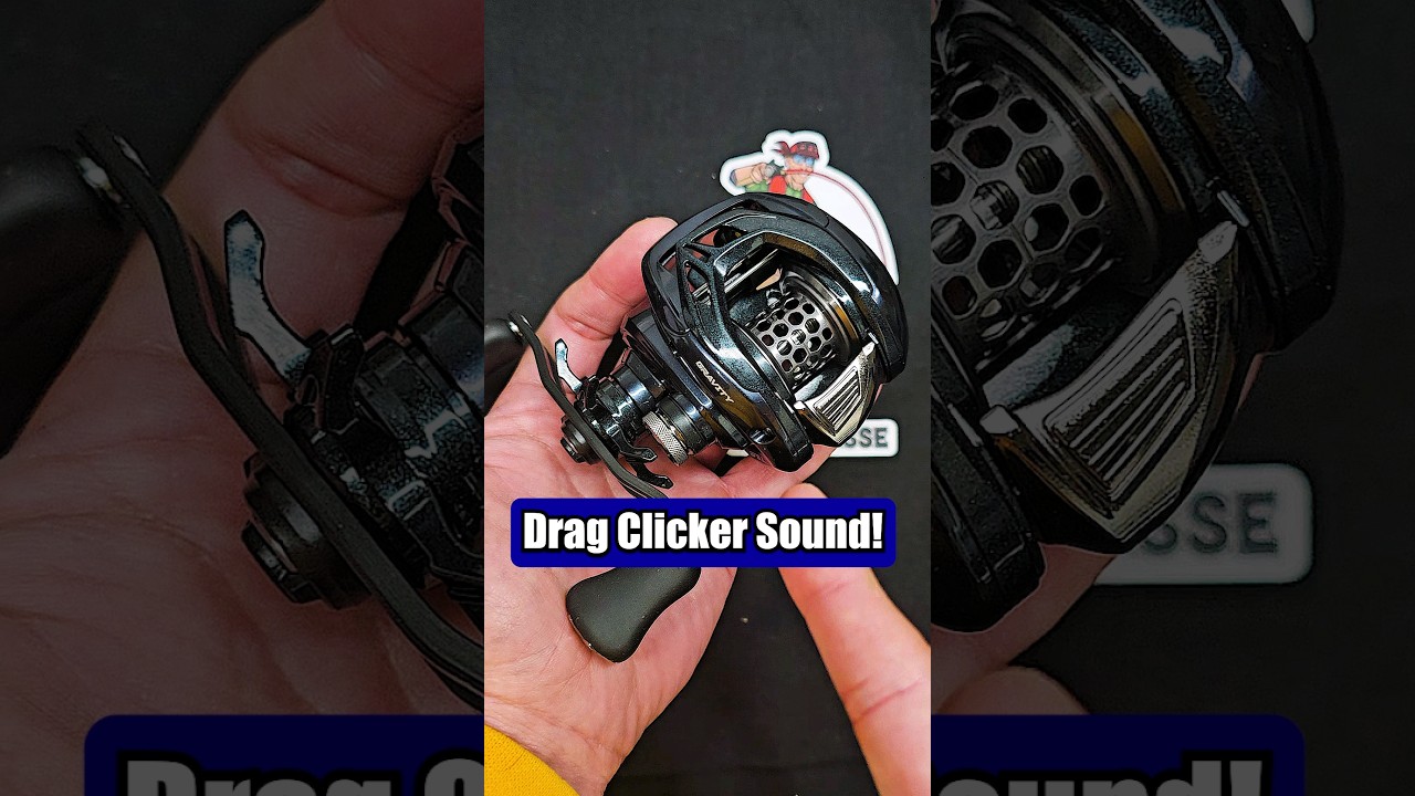 Ark Gravity BFS Reel Drag Clicker Sound #baitfinesse 