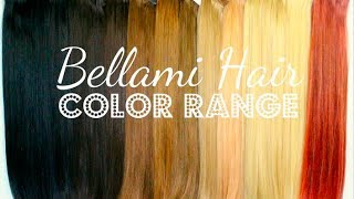 How To Pick Your Perfect Color of Clip-In Extensions: BELLAMI HAIR