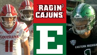 Louisiana vs Eastern Michigan College Football Highlights Full Game 2025