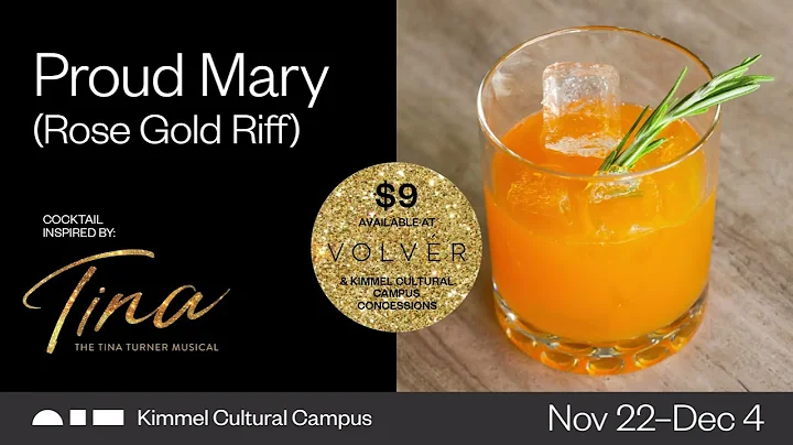 "Proud Mary" - Broadway-themed Cocktail inspired b...