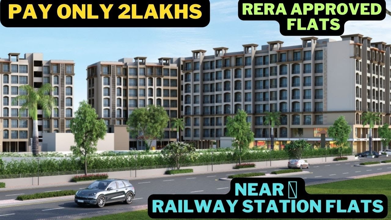 Matheran View' 🌫️ Flats 😱 Budget Home 1Bhk 2bhk 90 Loan Neral