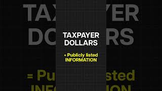 THIS is How the Government Spends Your Tax Dollars