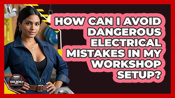 How Can I Avoid Dangerous Electrical Mistakes In My Workshop Setup? - ToolBench Pros