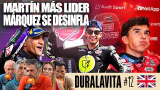 MARTIN extends his lead and RAUL FERNANDEZ makes history MARQUEZ FADES DURALAVITA