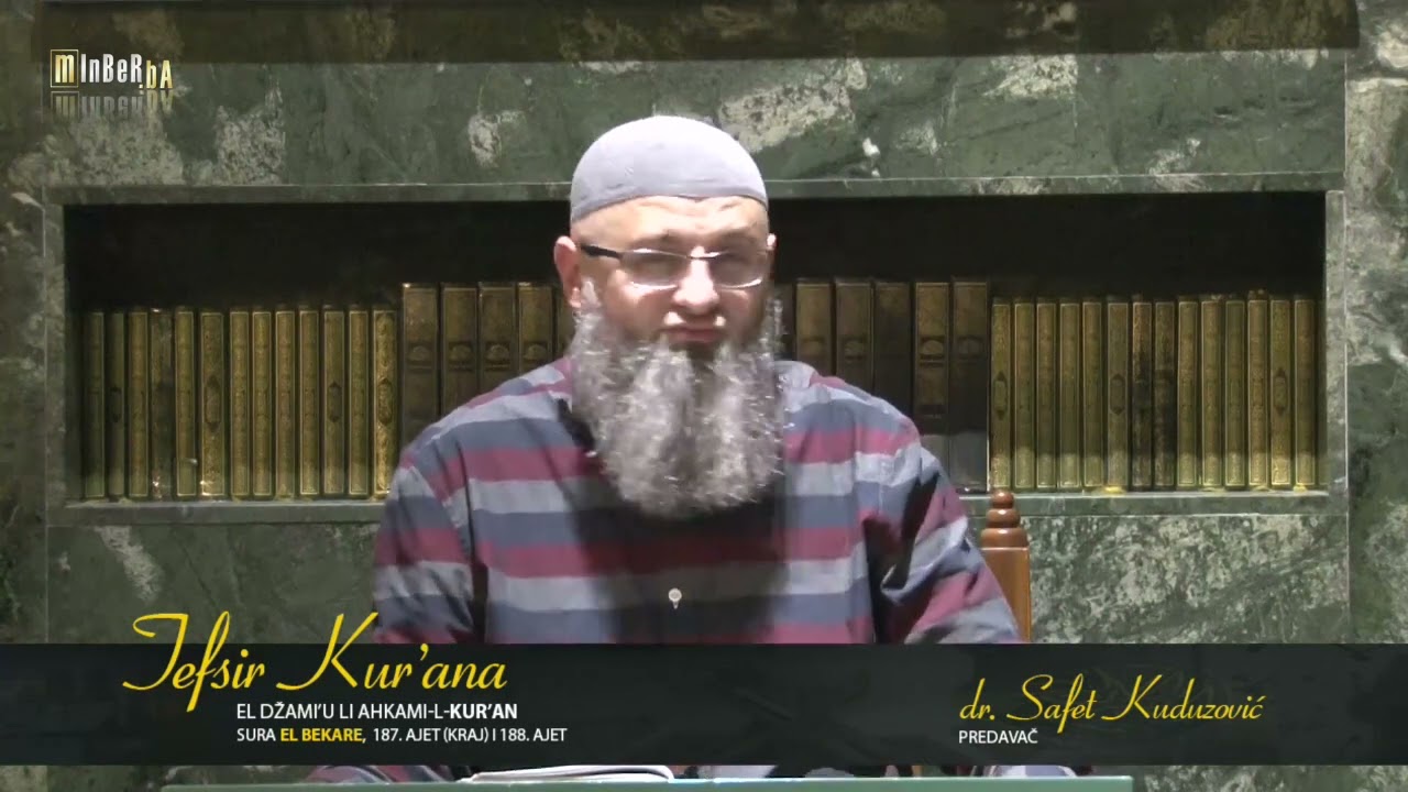 Šta sve kvari itikaf_dr. Safet Kuduzović