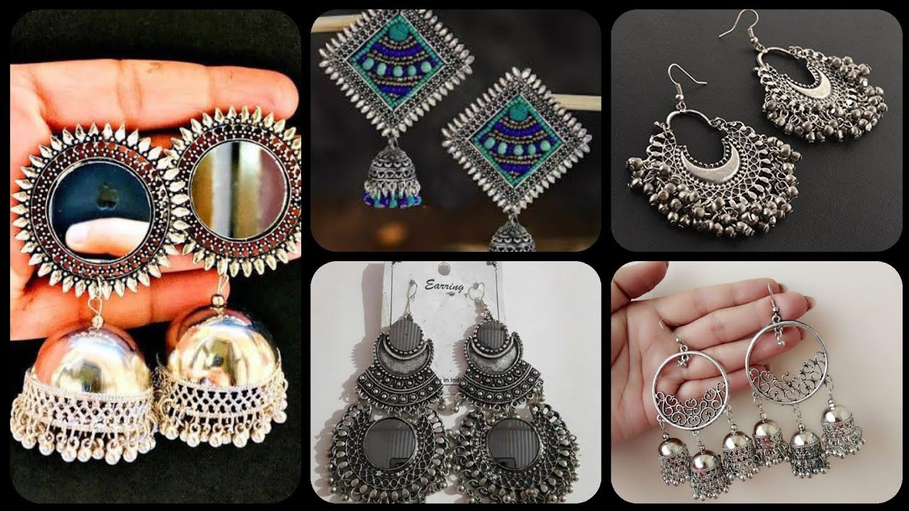 Beautiful party wear earrings Clearance