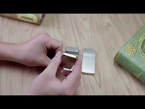 Original Zorro Thin Pure Copper Kerosene Lighter Flint Wheel Ignition Windproof Cigarette Lighter