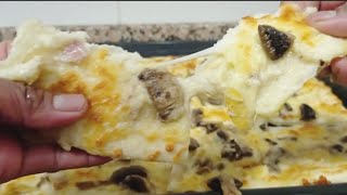 CARBONARA PIZZA /HOW TO MAKE HOME MADE CARBONARA PIZZA screenshot 2