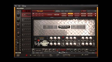 Amplitube 4 - Mesa Boogie. Heavy Riffing