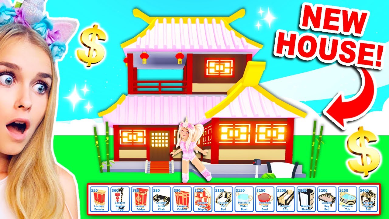 BUYING The *NEW* LUNAR MANSION And FURNITURE In Adopt Me! (Roblox