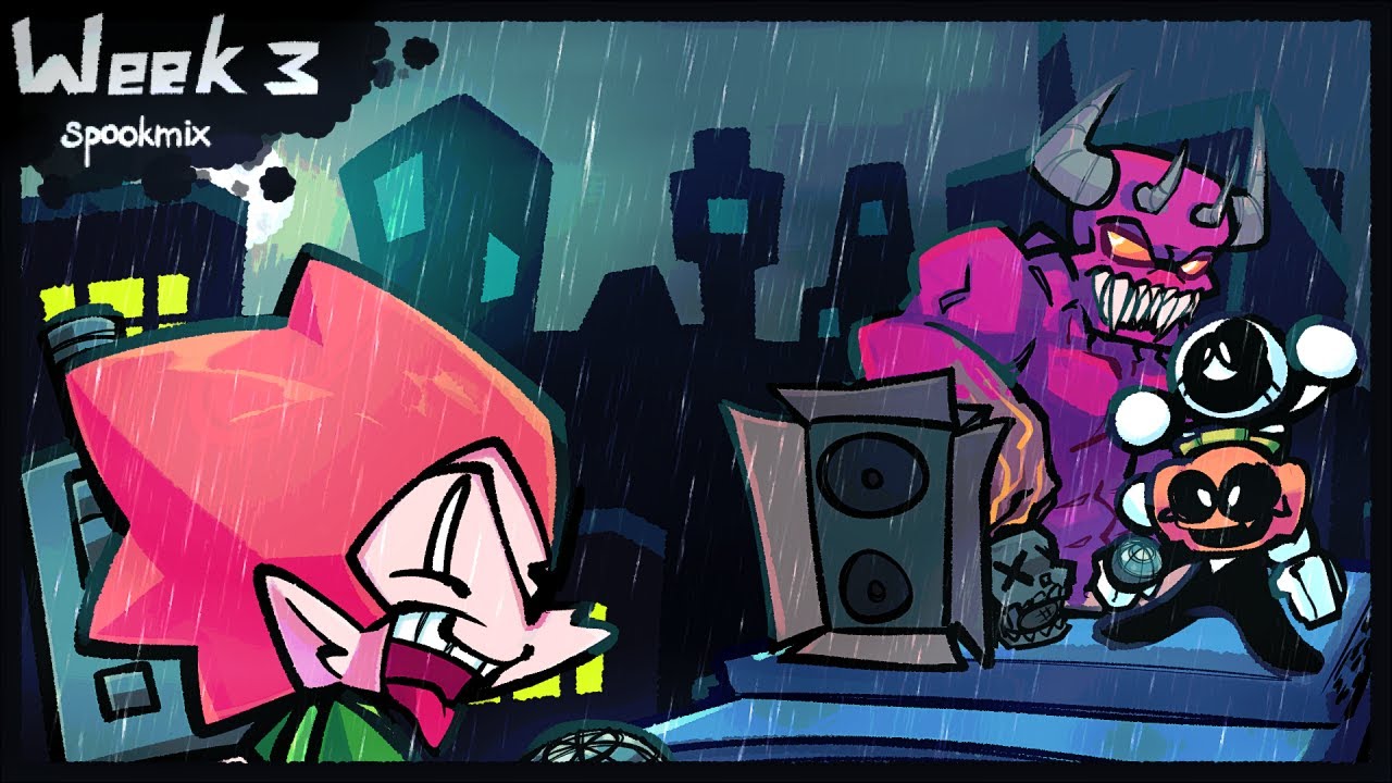 Friday Night Funkin' - Week 3 [SPOOKMIX CHART]