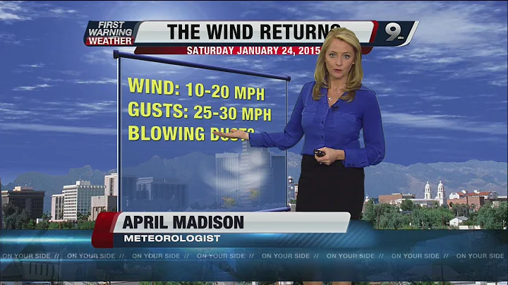 April's First Warning Forecast for Friday January 23, 2015
