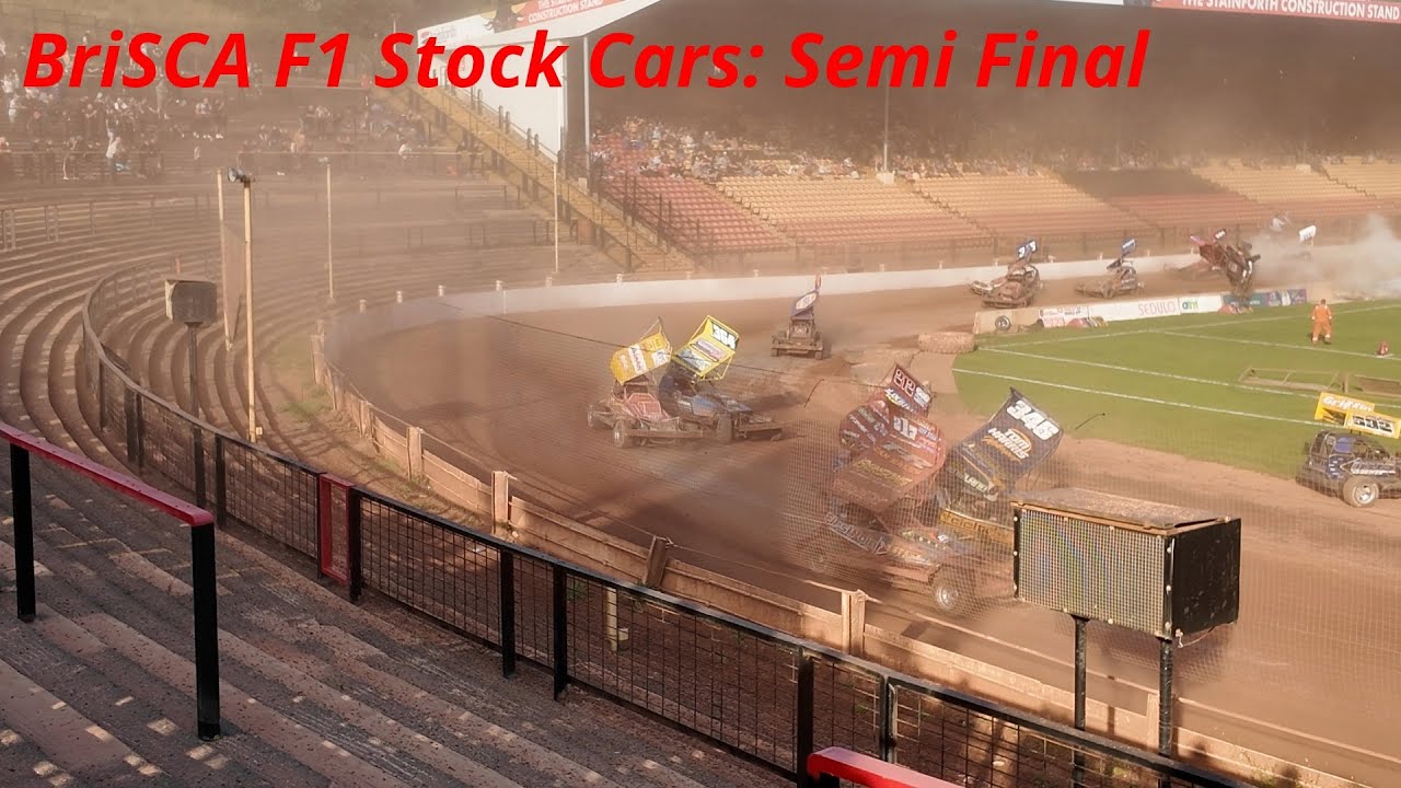BriSCA F1 Stock Cars - Semi Final Odsal 2025