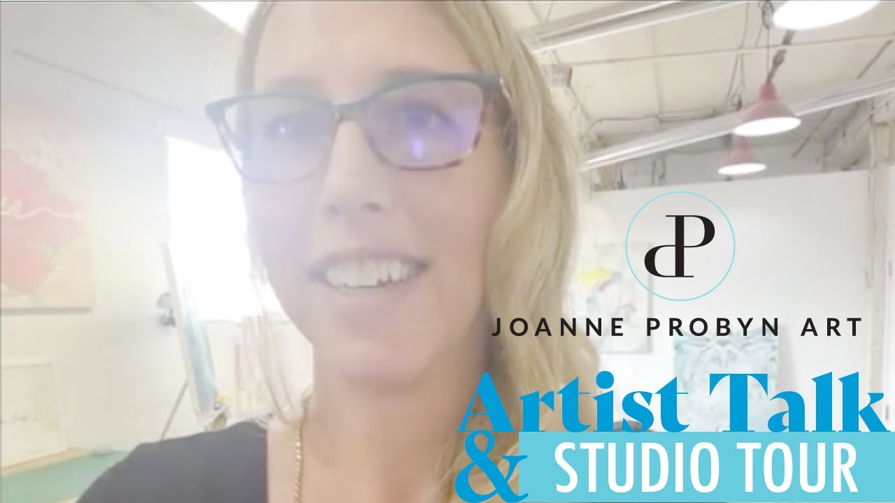 Joanne Probyn, Artist Talk and Studio Tour, Vancouver, Canada - YouTube