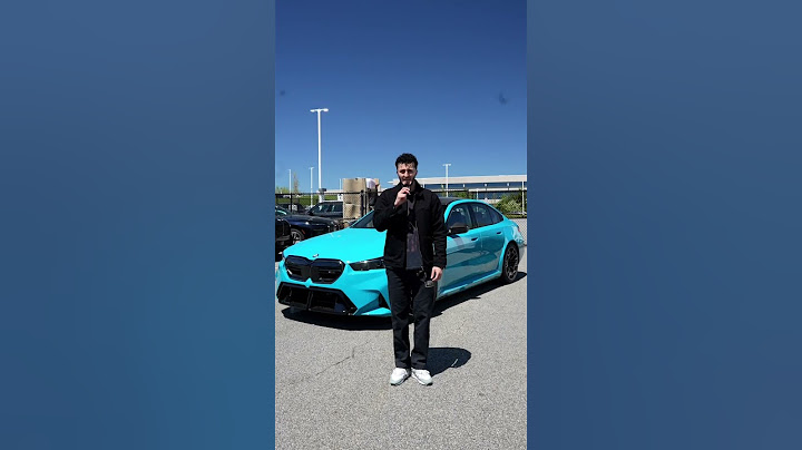 I got my hands on the BRAND NEW G90 BMW M5! #whistlemotors