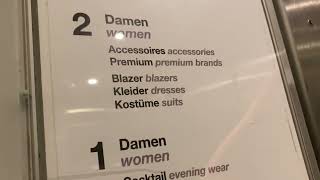 1988 Otis Aufzug In Peek&Cloppenburg Laden In Karlsruhe Lammstraße 4