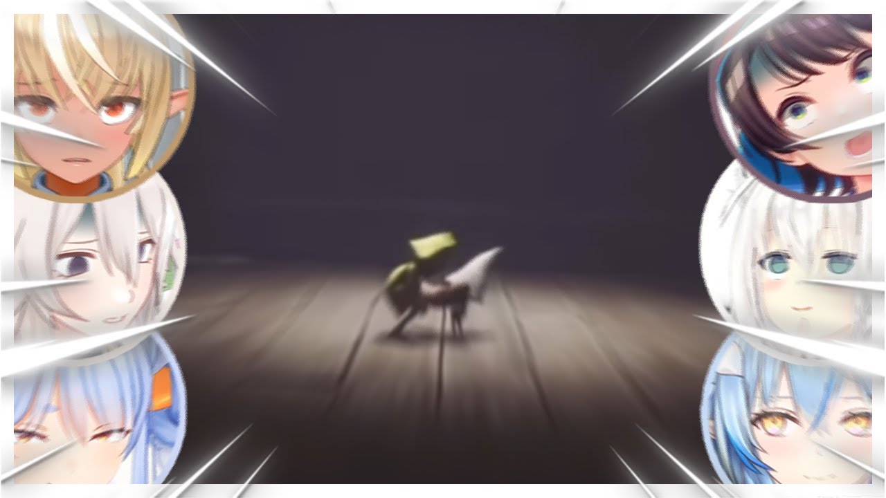 멤버별 리틀 나이트메어 '그 소시지' 반응 모음 [홀로라이브/라미,후부키,후레아,보탄,스바루,페코라] [한글자막]