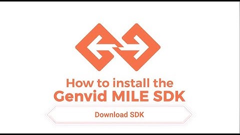 Genvid MILE SDK Installation