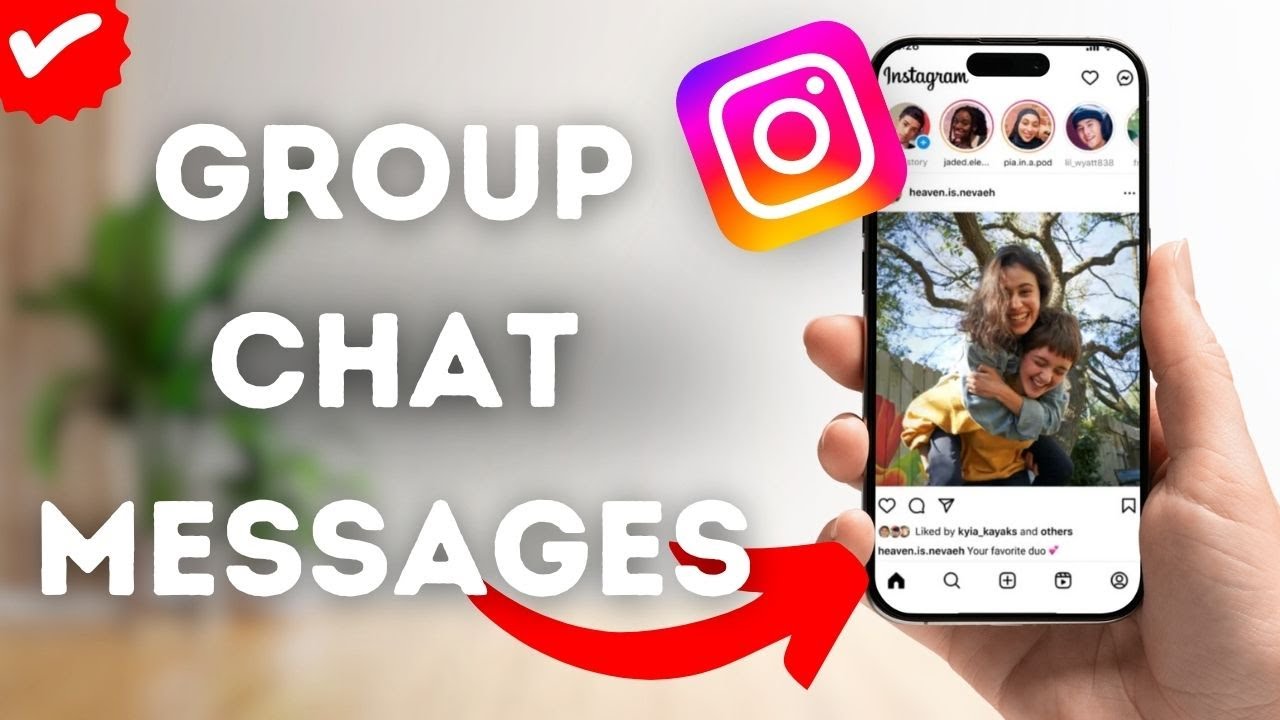 Как отключить сообщения группового чата в Instagram?