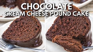 Easy Chocolate Cream Cheese Pound Cake