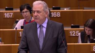Remarks by Commissioner Avramopoulos at the EP Plenary Debate on visa liberalisation for Georgia