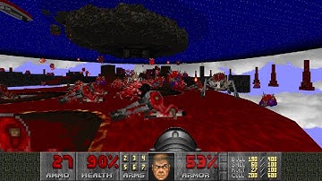 Doom 2 - Overboard (Map 12: Archi-pelago+) UV-Fast 100% (WAD Author: mouldy)