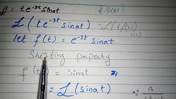 Laplace Transform/ Exercise 11.1/ Part 2 /Mathematical Methods by SM YUSUF.