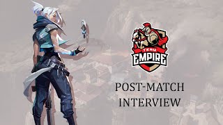 Интервью с игроками Team Empire | VALORANT First Strike
