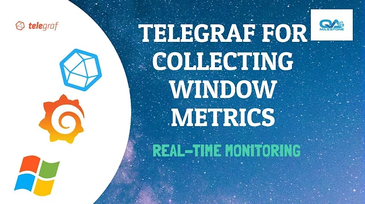 04 Real Time Monitoring: Set Up Telegraf to collect Window Performance Metrics