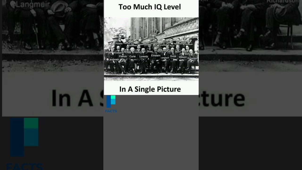 Legends Only: The Smartest Minds in One Historic Picture! 🌟