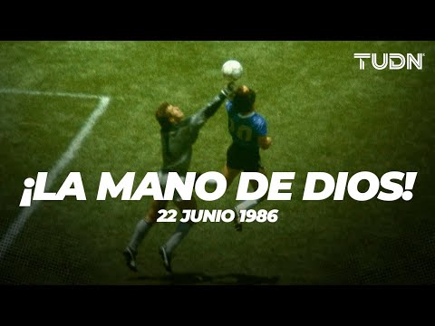 ¡La mano de D10s! El Azteca fue testigo del gol que hizo ETERNO a Maradona | TUDN