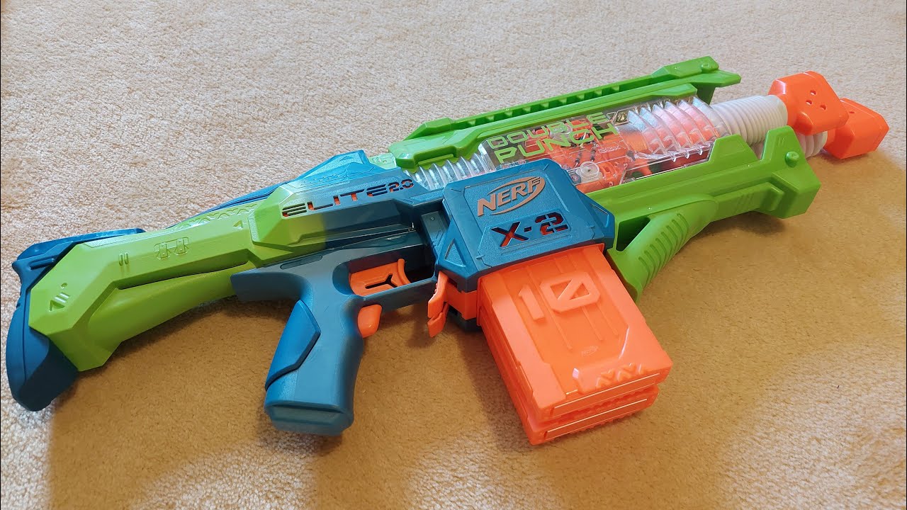 NERF - Elite 2.0 - Blaster motorisé Phoenix CS -6 - 12 fléchettes