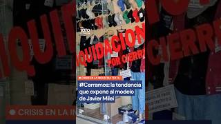 #Cerramos: la tendencia que expone al modelo de Javier Milei