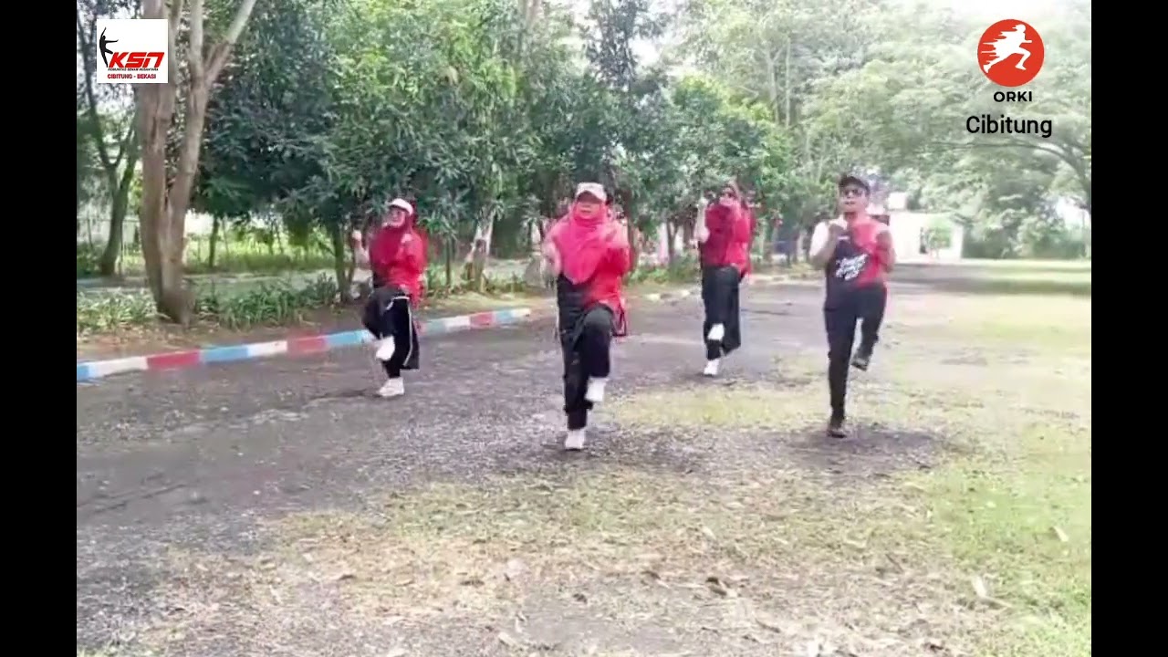 Senam Seperti Mati Lampu ORKI Cibitung