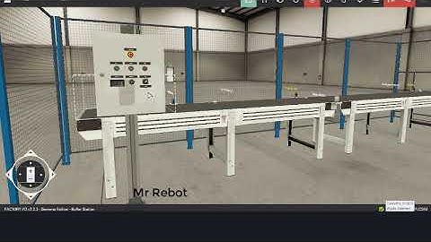 factory i/o Buffer station  ladder program with Tia Portal v 13( with program file)
