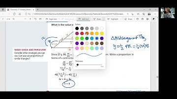 EnVision Geometry 7-5: Proportions in Triangles