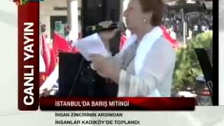 1 Eylül 2013 Dünya Barış Günü Kadıköy Mitingi