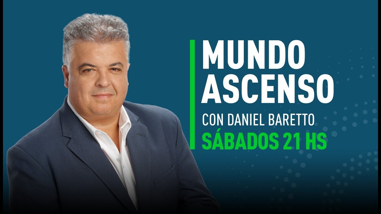 MUNDO ASCENSO CON DANIEL BARETTO EN VIVO - RADIO LA RED SÁBADO 26/06/2021 -  YouTube