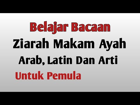 Doa Ahli Kubur - Ziarah Makam Ayah