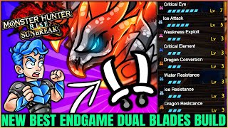 New Best Dual Blades Build - All 5 Elements - MAXIMUM Damage & More - Monster Hunter Rise Sunbreak!