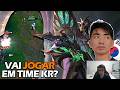 NINJAKIWI SEGUE no FOCO PRA JOGAR EM UM TIME COREANO! PARTIDA IMPECÁVEL de JHIN - SAGA TOP 1 KR